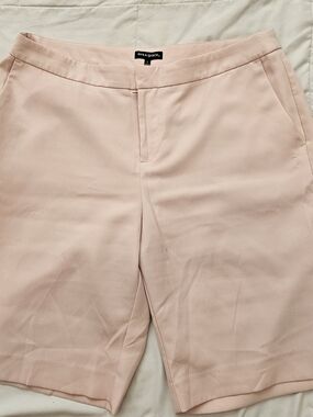 Ava & Grace Light Blush Tailored Shorts
